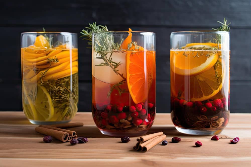 Herbal Tea Cocktails